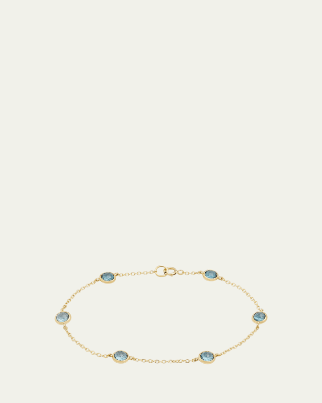 Lollipop Confetti Bracelet in 18K Gol